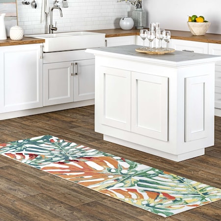 Nuloom Contemporary Floral Janice Area Rug 2ft 6in x 8ft HJOA03A-2608